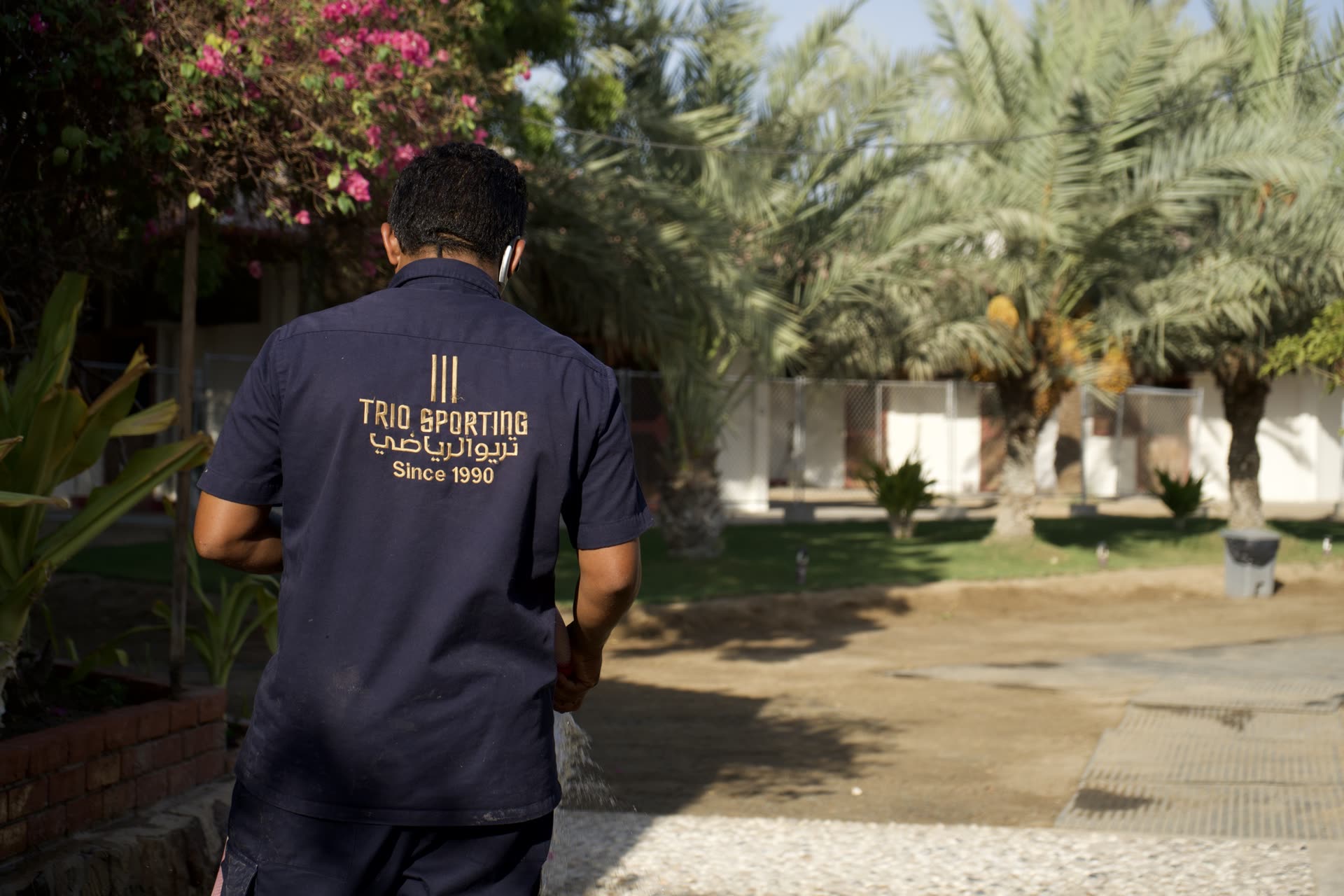 The grounds team